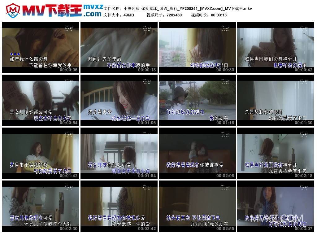 小鬼阿秋-你爱我坏_国语_流行_YF200241